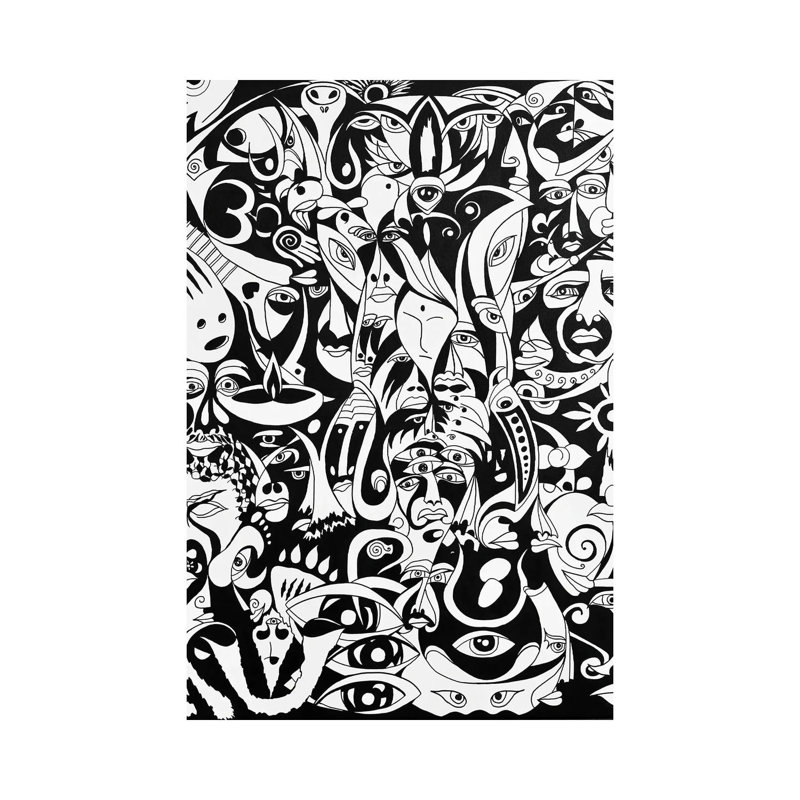The Patience - Ancient India 1 Piece Wrapped Canvas Wall Art, 66.04 cm H x 45.72 cm W x 3.175 cm D