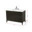 Meuble-lavabo simple 48 po en chêne chocolat-588349404-588349377