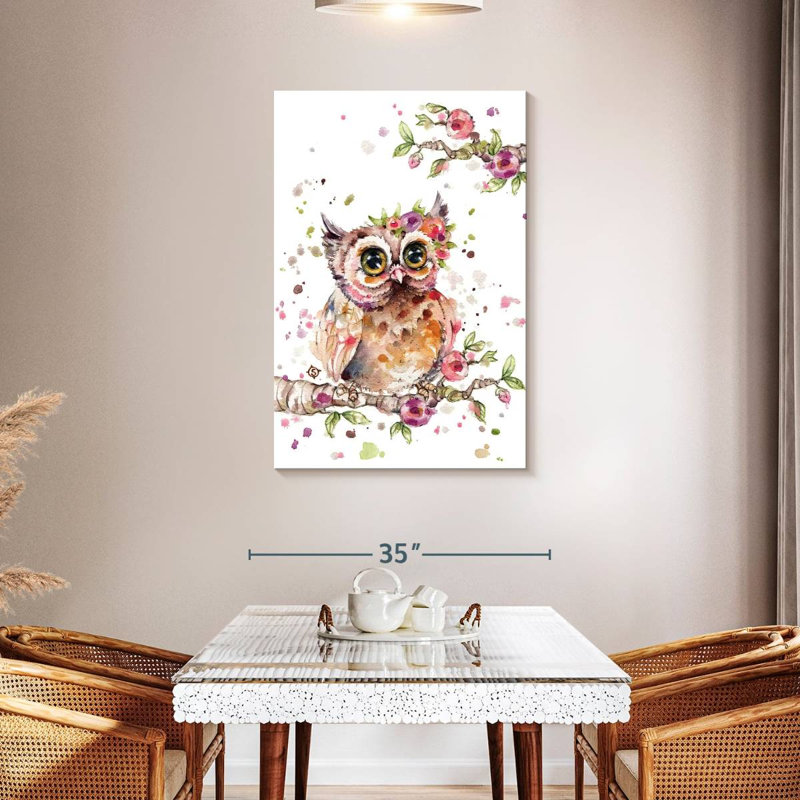 Brampt Sweet Owl, 45" H x 30" W