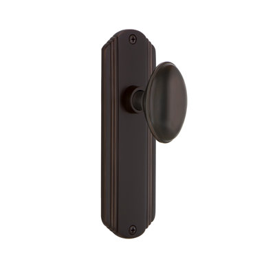 Deco Plate with Homestead Door Knob