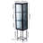 14.8 " W Steel Curio Cabinet-2103666075
