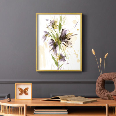 «After Rain II», reproduction encadrée - bois massif