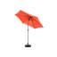 Parasol de table d'extérieur 9 pi avec parasol à bouton-poussoir et manivelle, parasol de marché, 6 nervures robustes, terrasse, cour, piscine, base non incluse-172492700