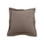 Repose-pieds Scroll Puff Titane - Barbet chocolat / naturel-342944771