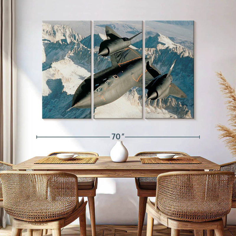Mait F15E Strike Eagle Aircraft, 20" H x 33" W