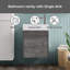 Ensemble de meuble-lavabo simple 18,11 po avec plateau en résine-1880728093