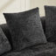 Causeuse incurvée, petit canapé en chenille avec 3 coussins, canapé profond pour appartement, salon, aucun assemblage requis-964375709-964541485