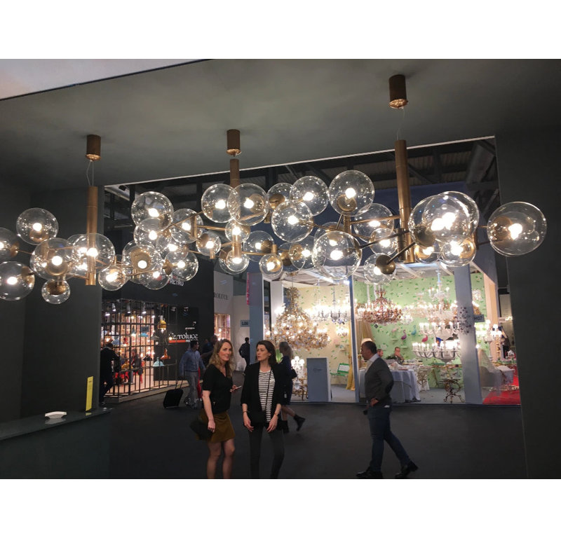 Global 16 - Light Chandelier, Bronze