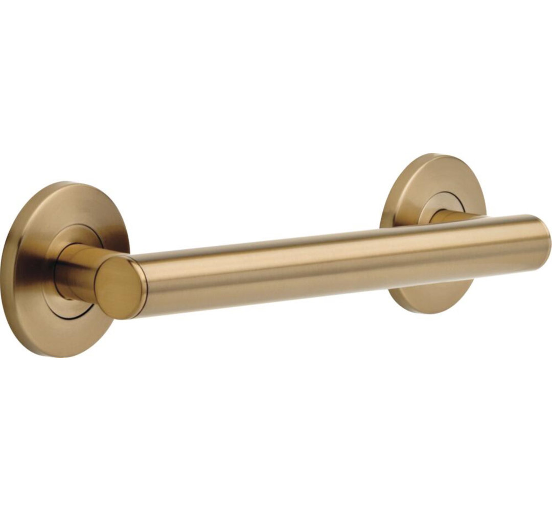 Bath Safety 18" Grab Bar Delta Finish: Brilliance Champagne Bronze