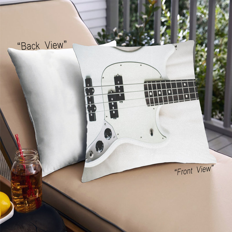 Coussin Music Bass Music 5, Microsuède