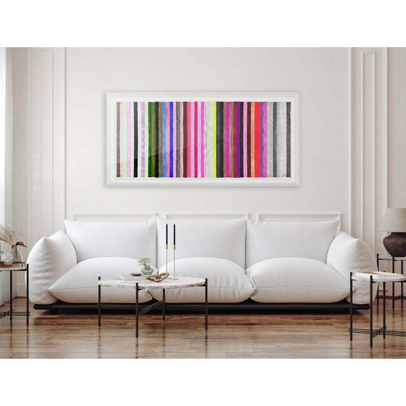 Chromatic Harmony #25 By Kristi Kohut, 48" H x 36" W, White Wood
