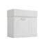 Meuble-lavabo mural flottant avec lavabo en céramique, tablette réglable-1169756321