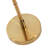 Metal Ceiling Light with Captured Linen Shade-1354433385-1354433386