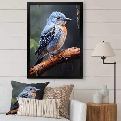 Dusk Plummet Bird - Art mural oiseau