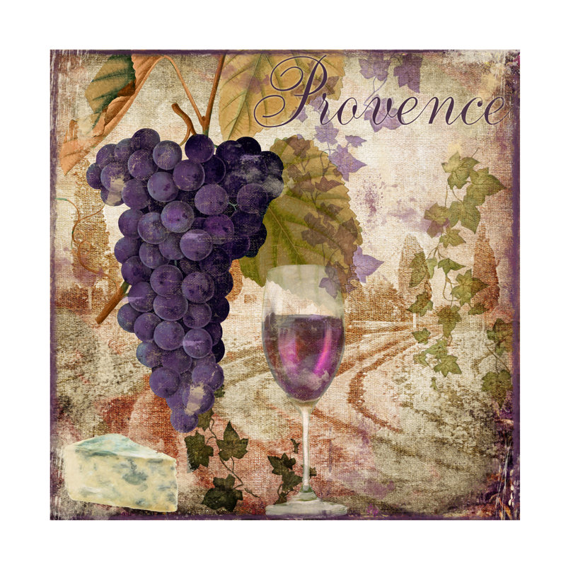 Art sur toile «Bachelor Sasha Wine Country III», H 24 po x l 24 po