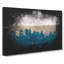 The Forest At Sunset - Wrapped Canvas Print-56640512