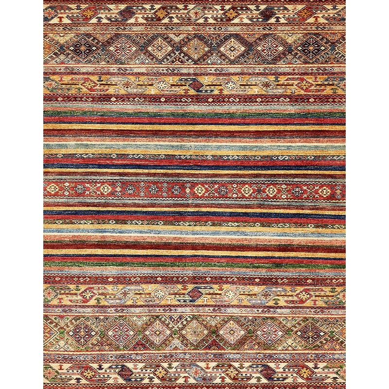Tapis abstrait moderne 509, Rectangle 8 pi x 10 pi