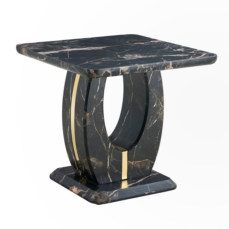 Table basse Natellie, Noir