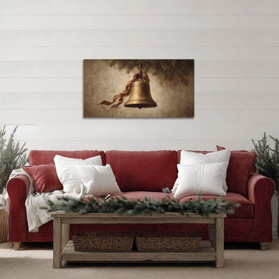 Art mural sur toile GUTTATY Christmas Bell