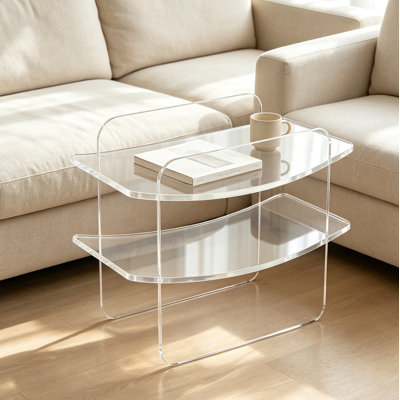 Table d'appoint en acrylique