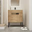 Meuble-lavabo autoportant de 30 po avec lavabo