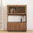 Roanoke 33.46in Double-door Storage Cabinet With External Storage Shelves