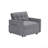 Sofa Bed Chair 3 In 1 Convertible, Recliner, Single Recliner, Suitable For Small Spaces With Adjustable Back-585029665