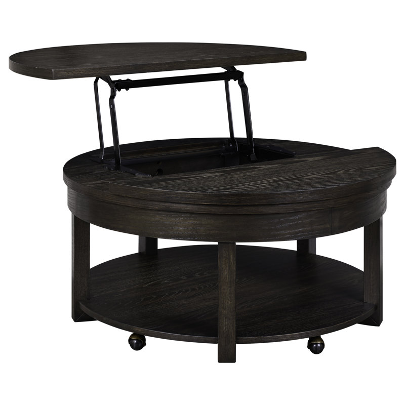 Round Lift Top Cocktail Table