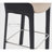 Modern And Simple Saddle Leather Armrest And Backrest Bar Stools