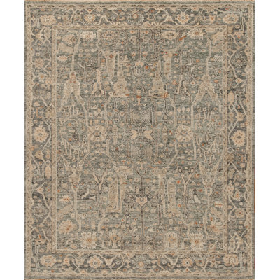 173307 AGR-4 	Turquoise-Grey 8. 0 X 9.10