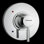 Garniture de robinet de douche thermostatique à pression équilibrée Neo