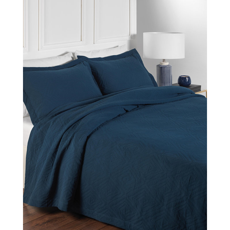 Cotton No Pattern Bedspread, 220 x 270 cm Bedspread