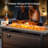 Premium All-weather Wicker 7 - Person Patio Conversation Sets With Fire Pit Table-347831330-346312690