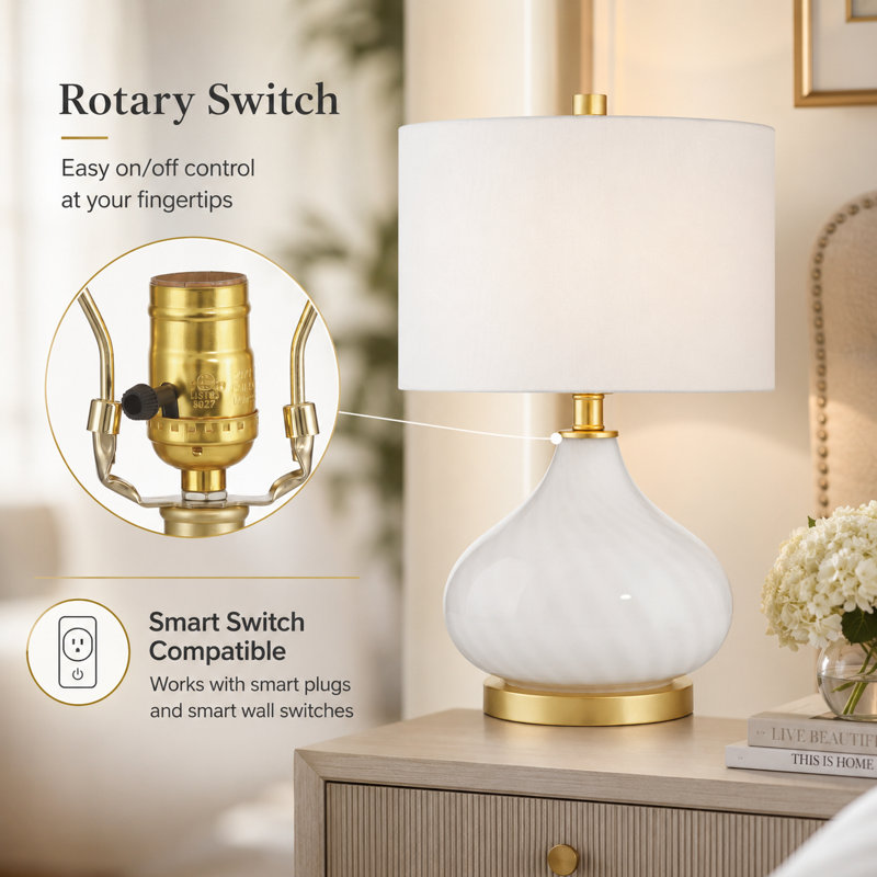 Racrosile Ceramic Table Lamp