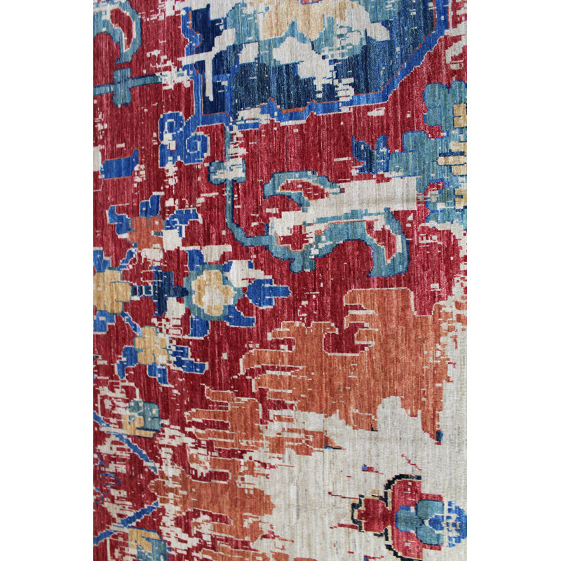 Moghul One-of-a-Kind 9'2" X 12'1" Flatweave Area Rug