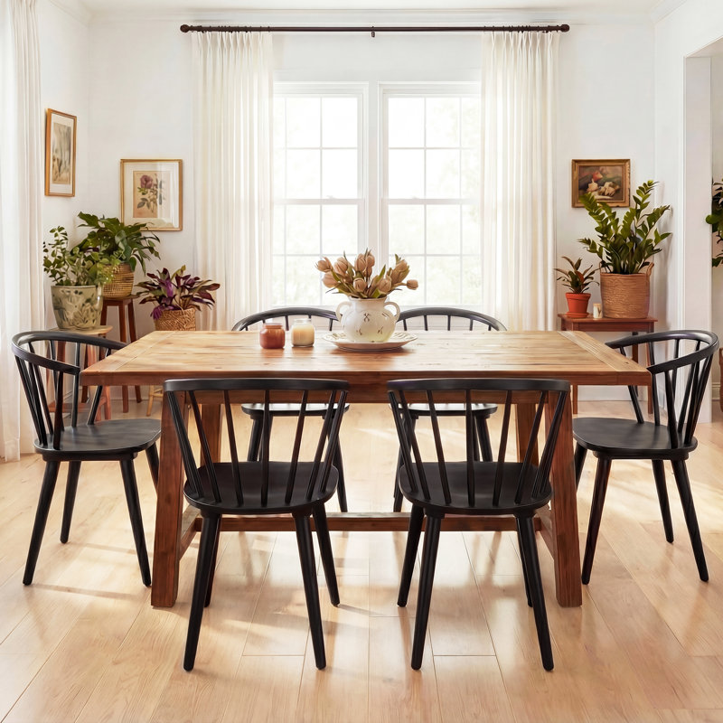 Mayani Contemporary Solid Wood Dining Chair 