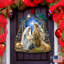 OD Christmas Sheep, Dove Decorative Accent
