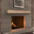 Inspiration New River Non-Combustible Mantel Shelf-92375689-92375690