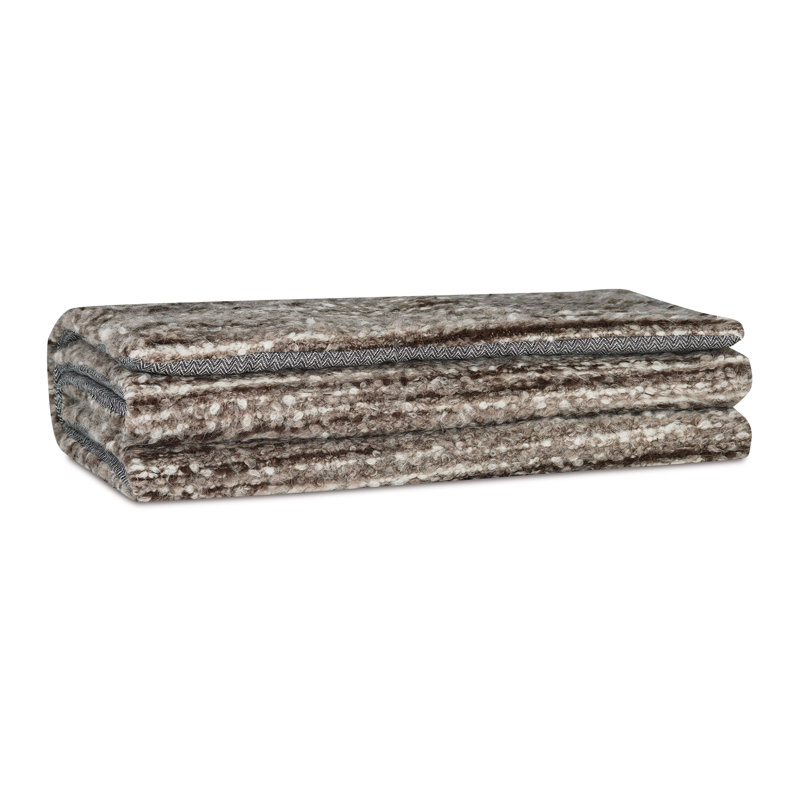 River Wool Bed Scarf, 25" H x 90" W