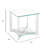 Cayla Glass Top End Table-27507287