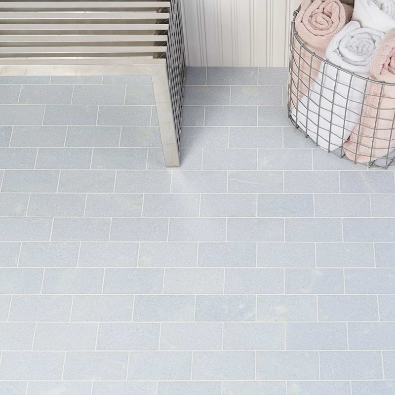 Blue Celeste 3X6 Polished Marble Tile