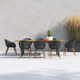 Anautica Rectangular 8 - Person Outdoor Dining Set