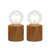 Ebern Designs Set of 2 Battery Powered Lamp