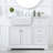 Pardue 42 " W Freestanding Standard Free Standing 1 Single Vanity Bathroom Vanity With Marble Top-2044697801