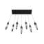 Luminaire suspendu pour îlot de cuisine 7 lumières DEL Aspen-570819049-557727620