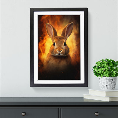 Rabbit Digital - Framed Print