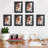Wood Picture Frame - Set of 6-70853702-70853705