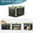 Dasinger Collapsible Soft-Sided Crate with 3 Doors-169041954-169041958