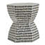 Hexagonal End Table, Accent Side Table