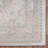 Neutral Oriental Medallion Contemporary Area Rug-654624566